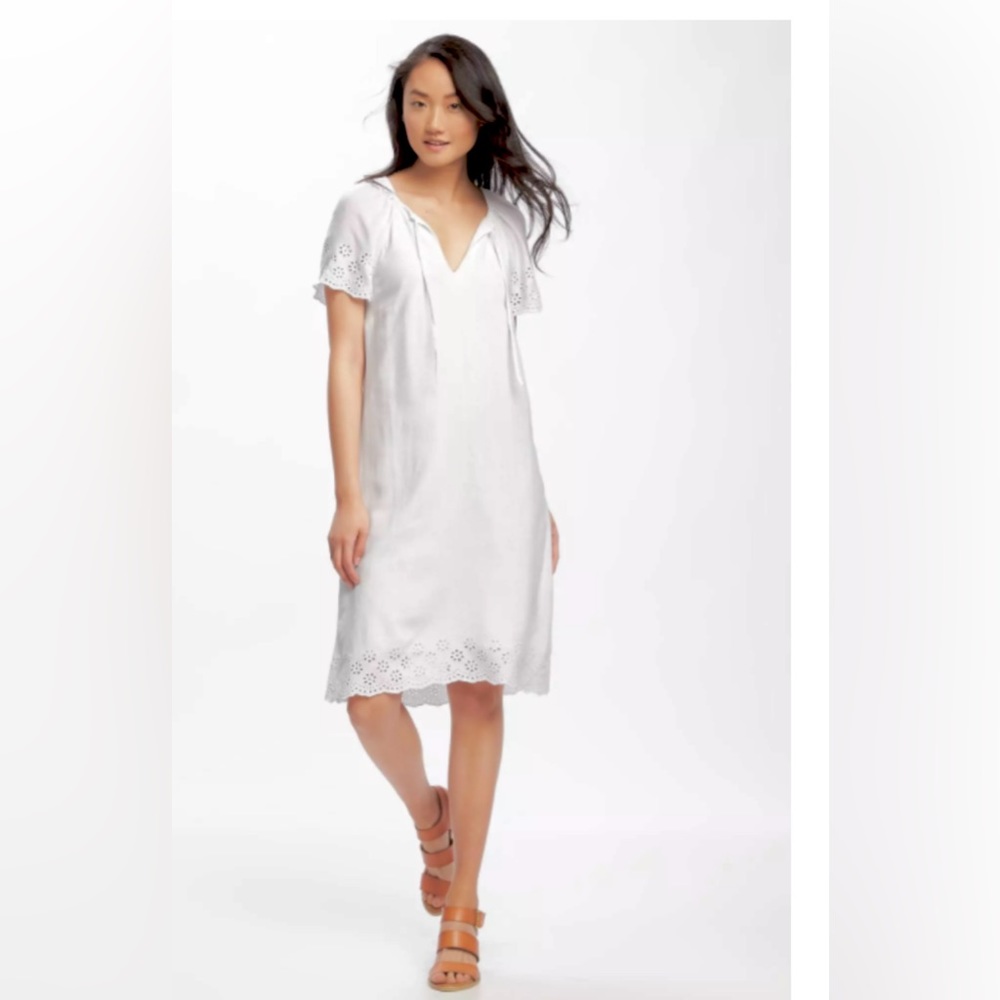 NWT old navy eyelet white dress